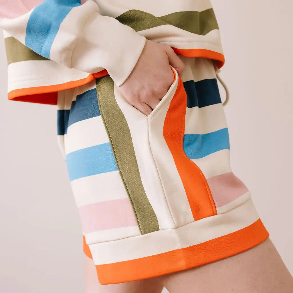 Confetti Stripe Logan Set