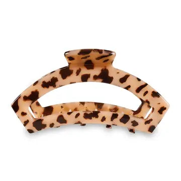 Open Blonde Tortoise Lg Hair Clip