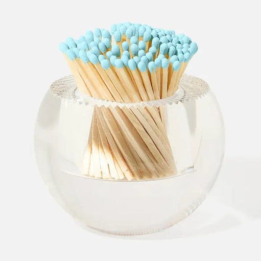 Round Match Striker Light Blue Matches