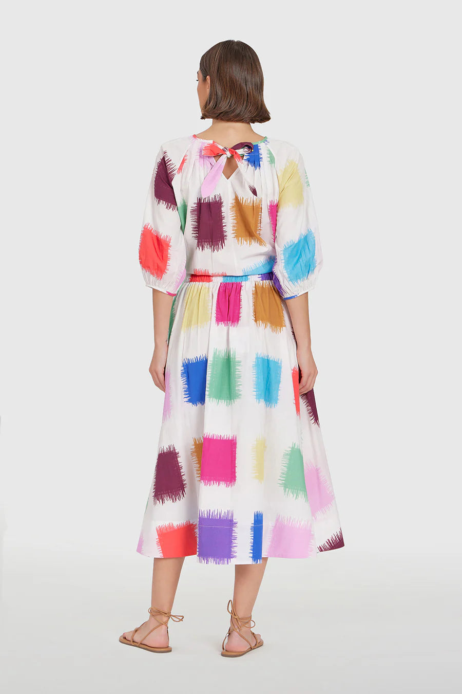 Lou Skirt Brushstrokes