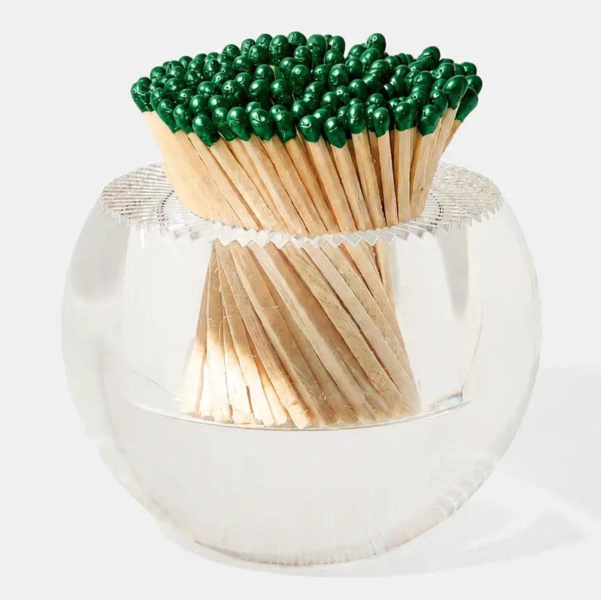Round Match Striker Metallic Green Matches