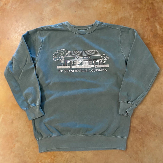 SH BUILDING SWEATSHIRT-GREEN