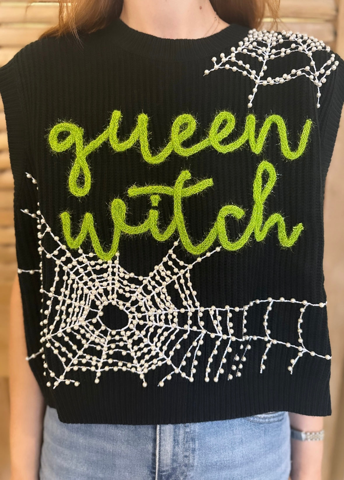 Queen Witch Sweater Vest