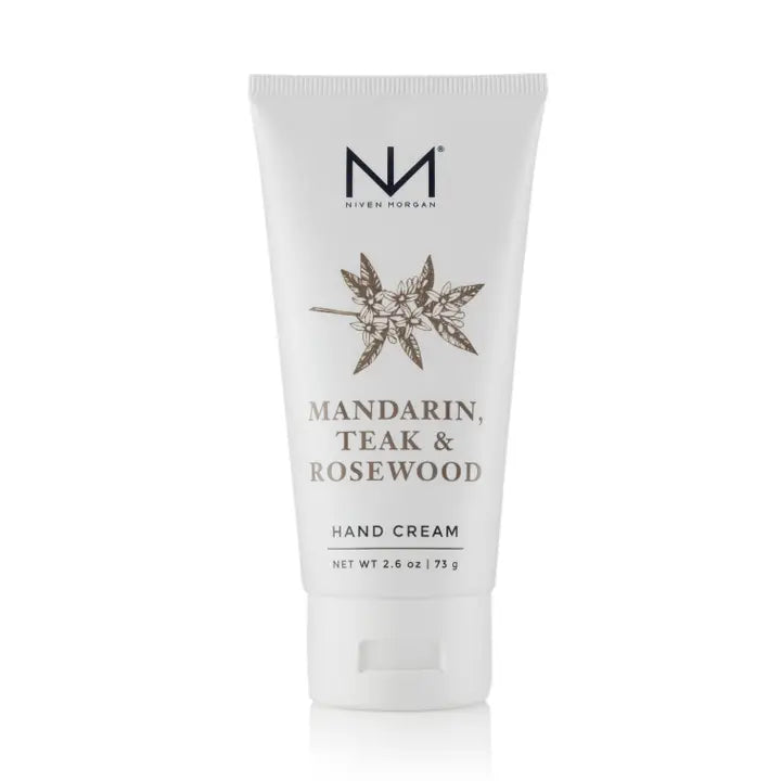 Mandarin Teak & Rosewood Travel Hand Cream