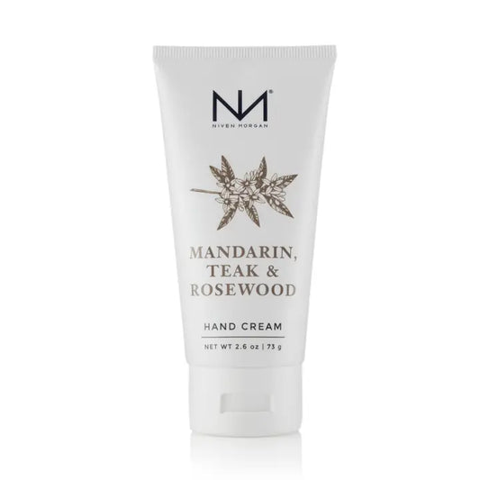 Mandarin Teak & Rosewood Travel Hand Cream