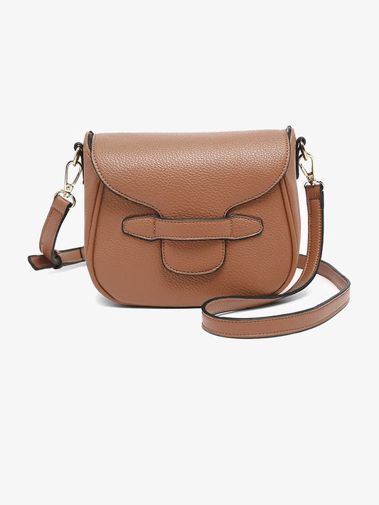 Maple Flapover Crossbody Bag Mocha