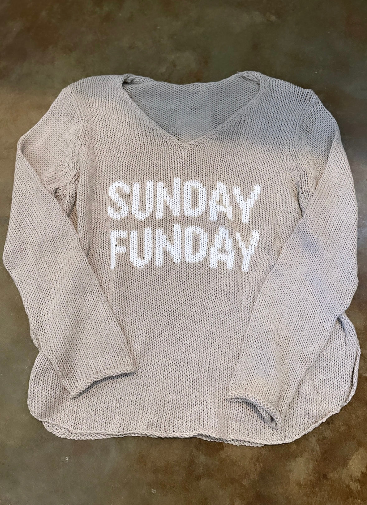 Sunday Funday Khaki/Breaker White