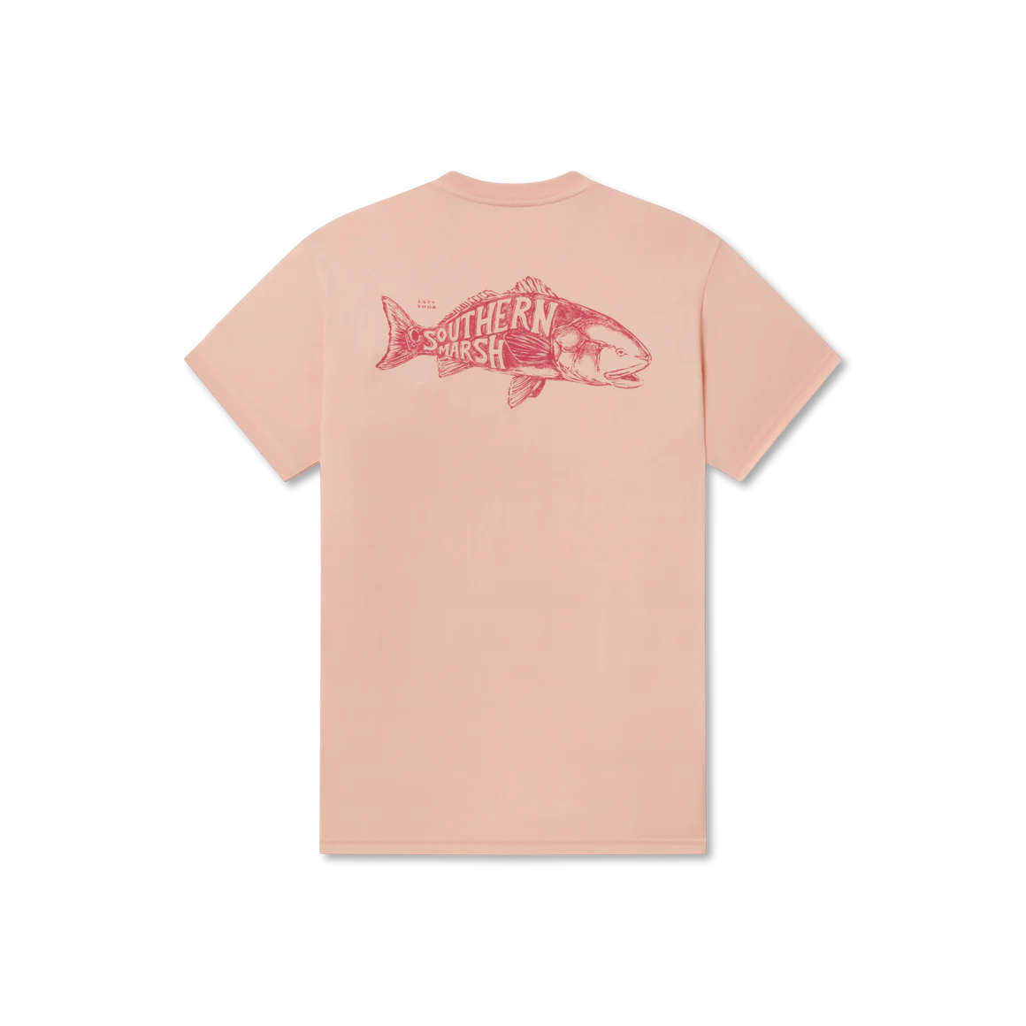 Engravings Tee Redfish Terracotta