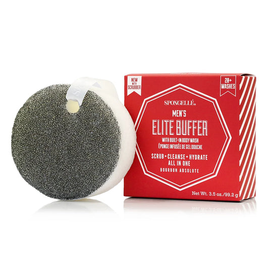 Men's Elite Buffer Black Scrub Bourbon Absolute