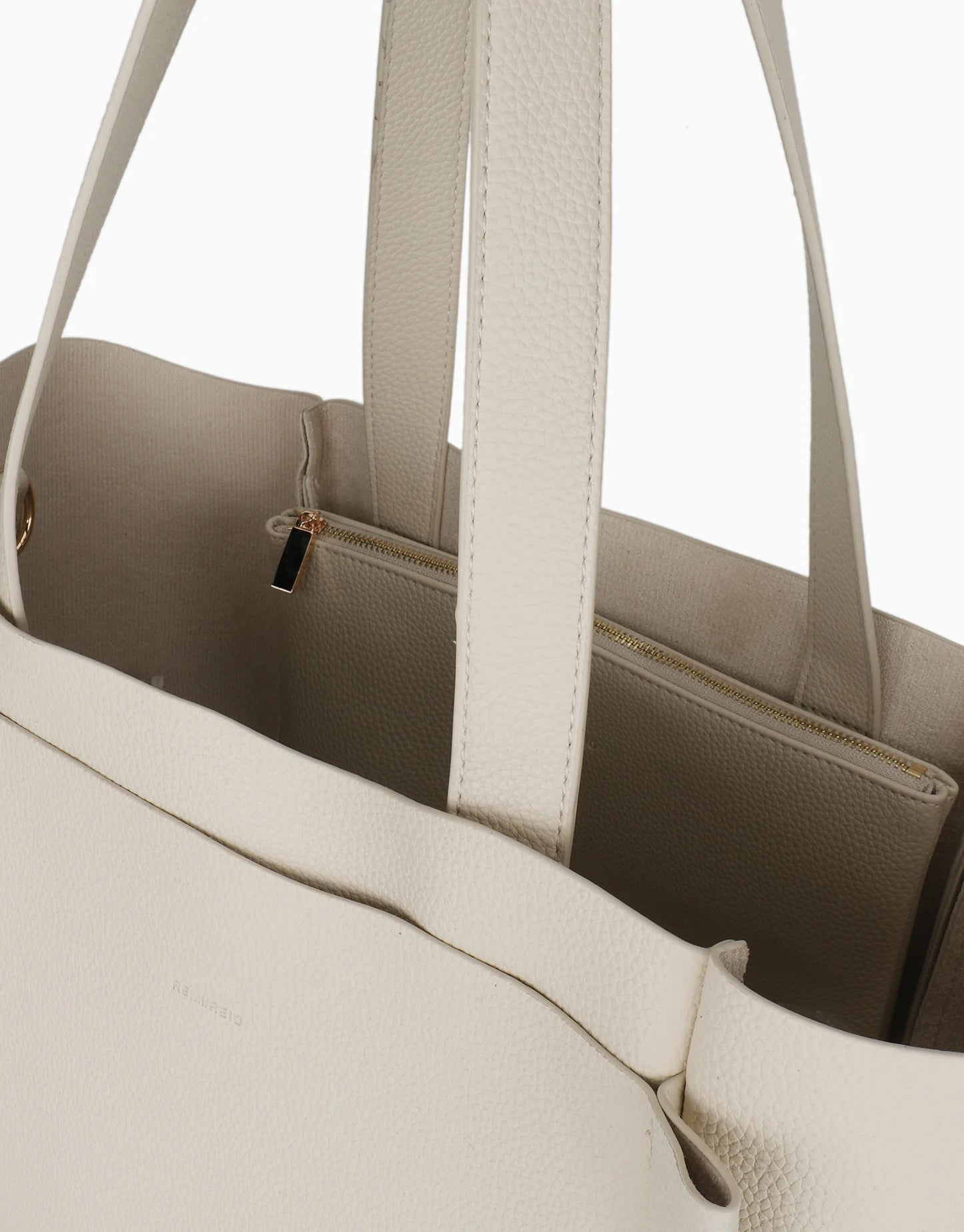 Ella Tote East West Cream