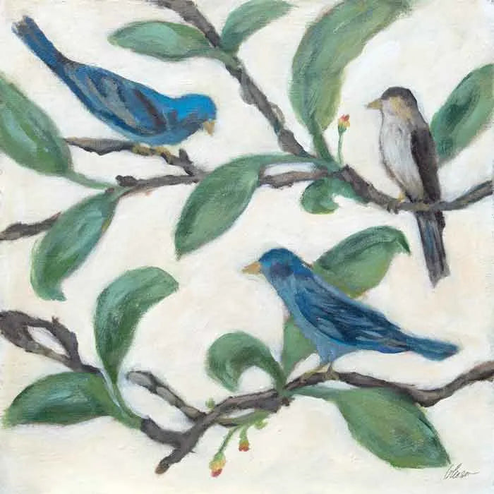 Audubon's Indigo: Aquarius 24X24