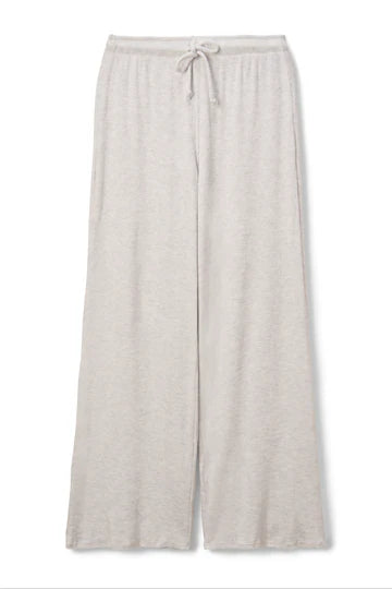 Brushed Waffle Drawstring Pant Ash