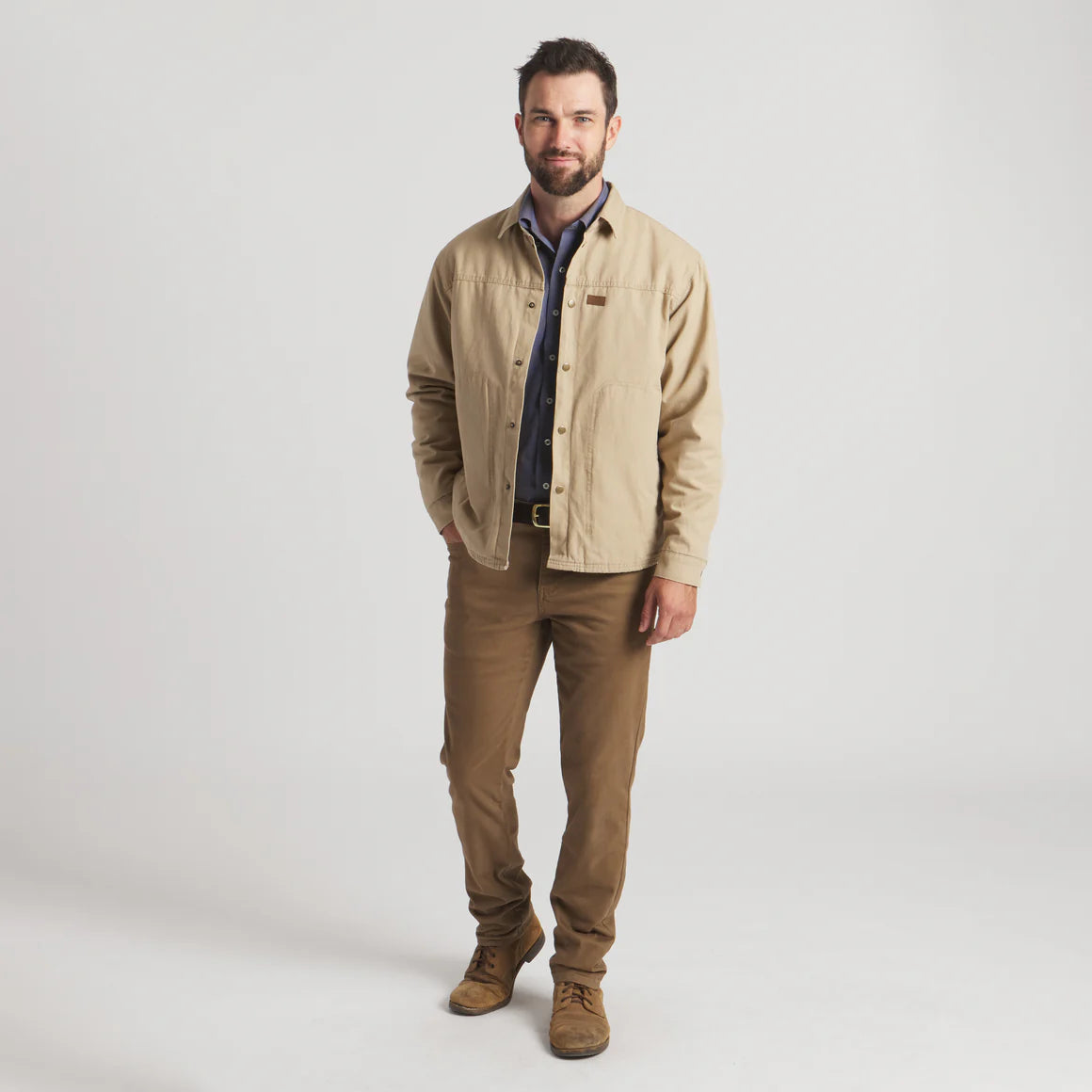 Bishop Rugged Canvas Jacket Field Khaki