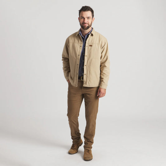 Bishop Rugged Canvas Jacket Field Khaki