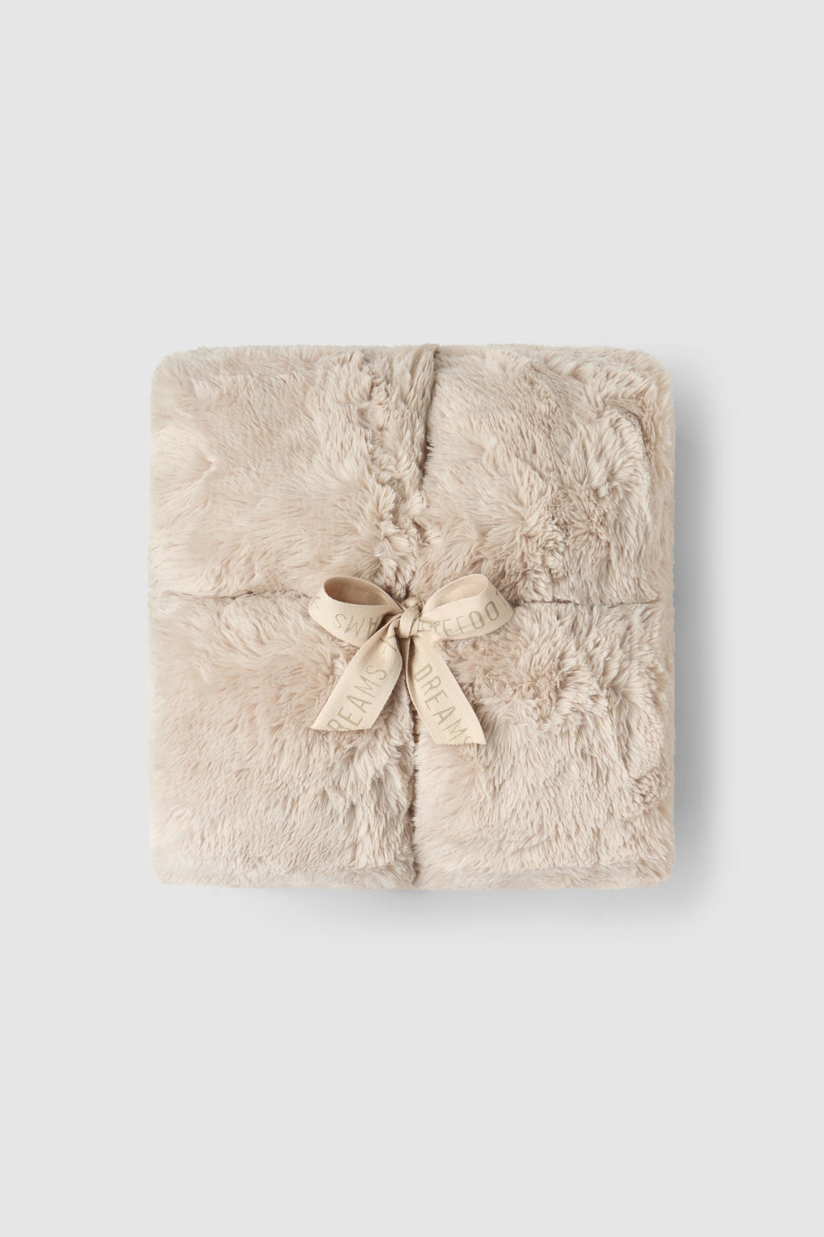 Cloud Faux Fur Throw Sandstone