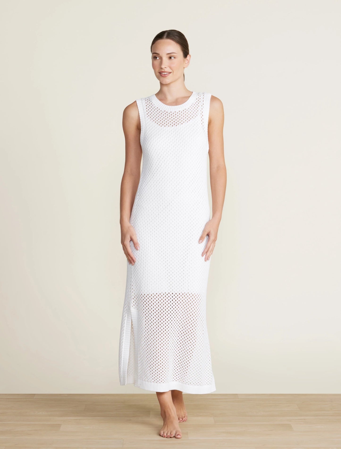 Sunbleach Beach Dress Pearl