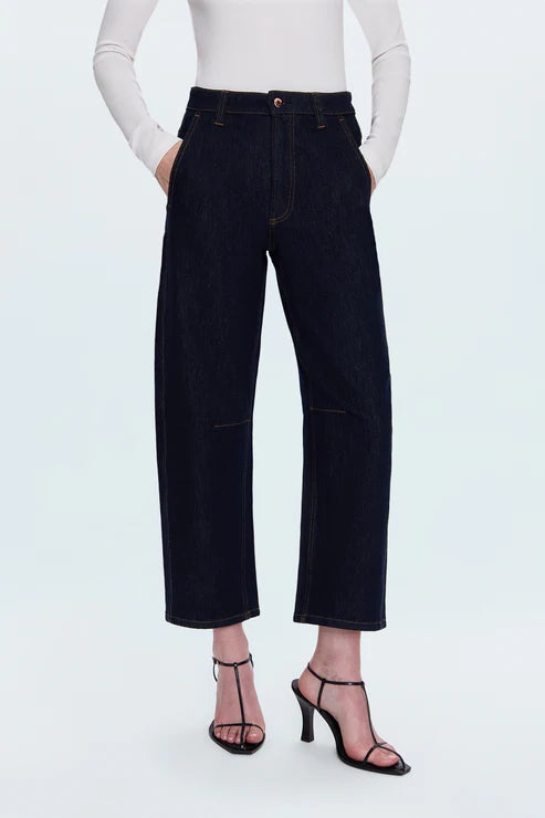 Beau Seamed Crescent Jean Nightfall
