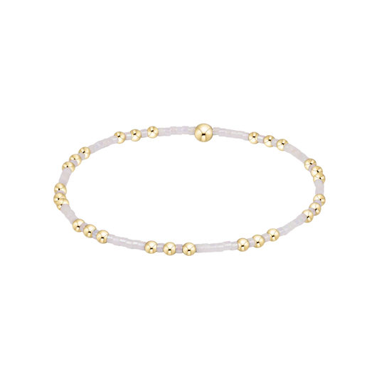 Hope Joy Bracelet Silky White