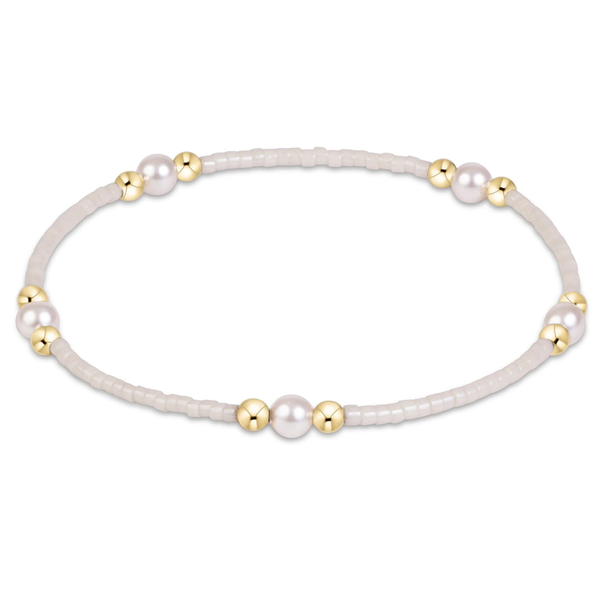 Hope Purpose Pearl Bracelet Milkshake