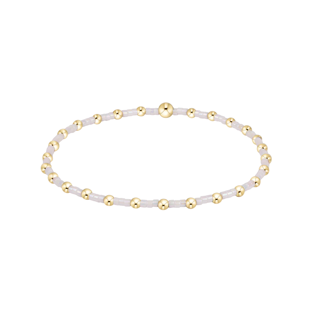 Hope Sincerity Bracelet Silky White