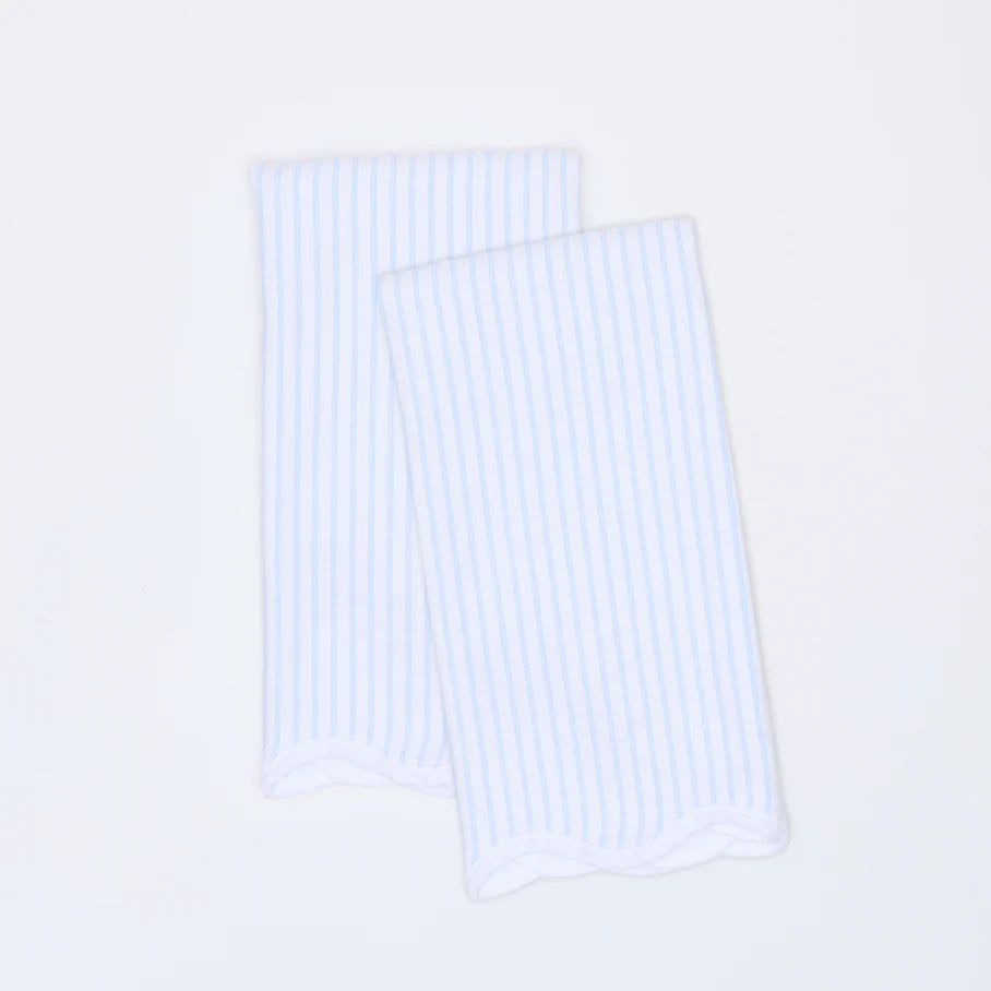 Kitchen Towel Blue Pinstripe