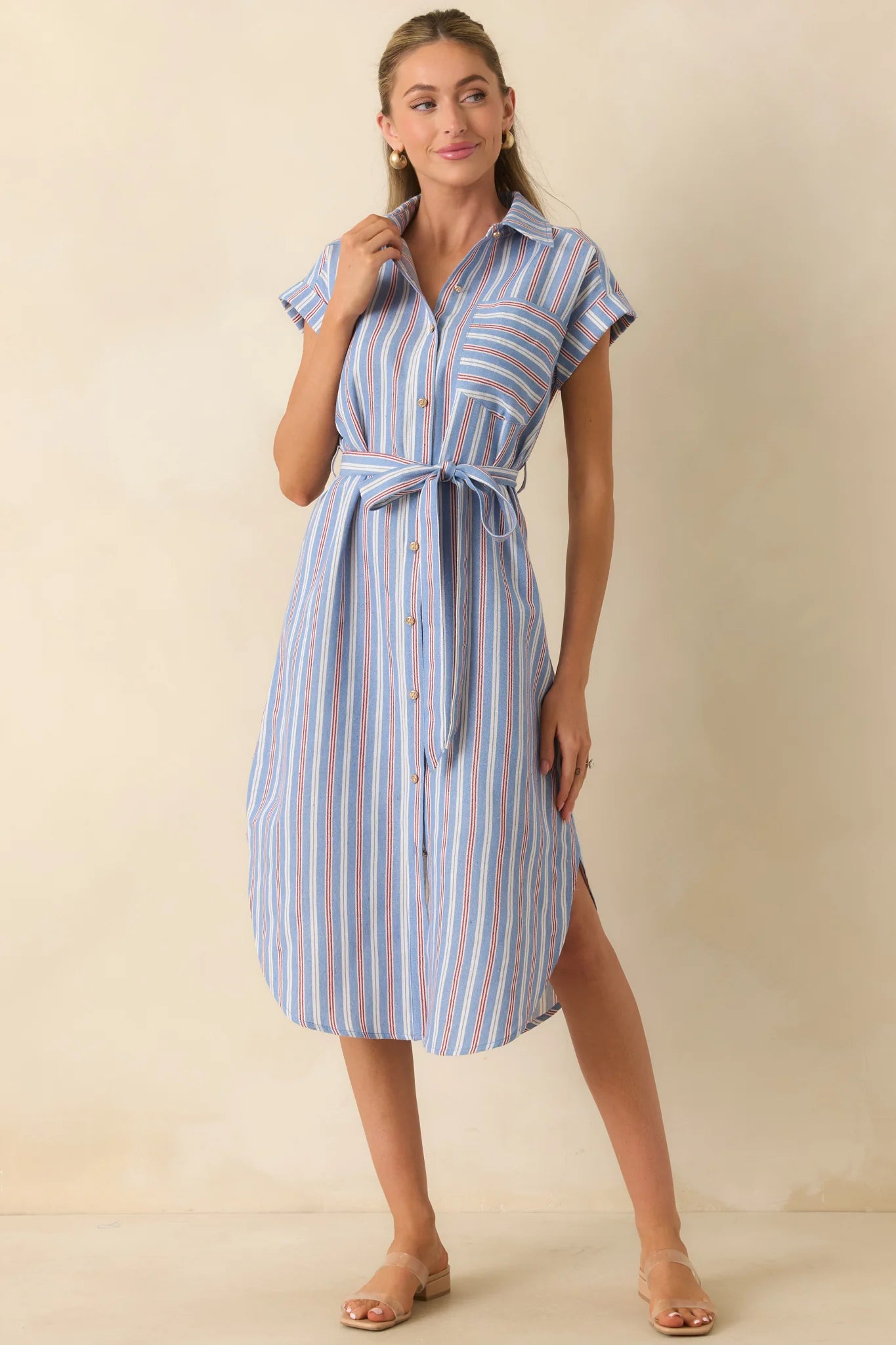 Jules Dress Starboard Stripe