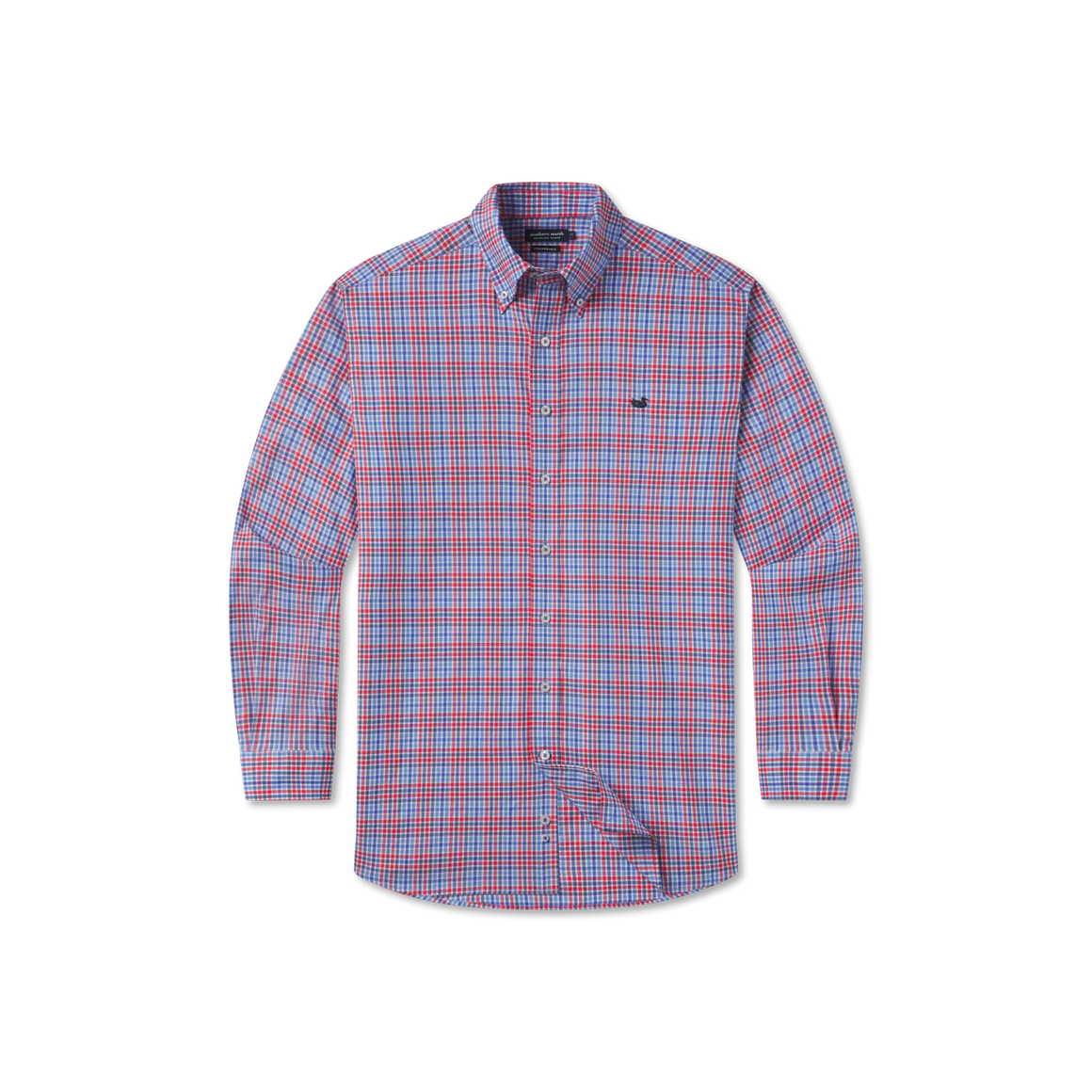 Blount Performance Dress Shirt Red/Navy