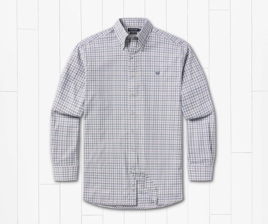 Odessa Dress Shirt Navy/Sage