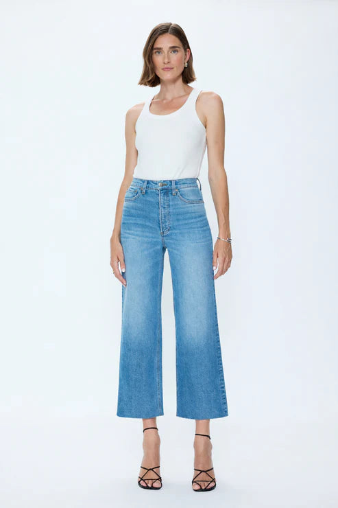 Lana Crop High Rise Ultra Wide Leg Wild Heart