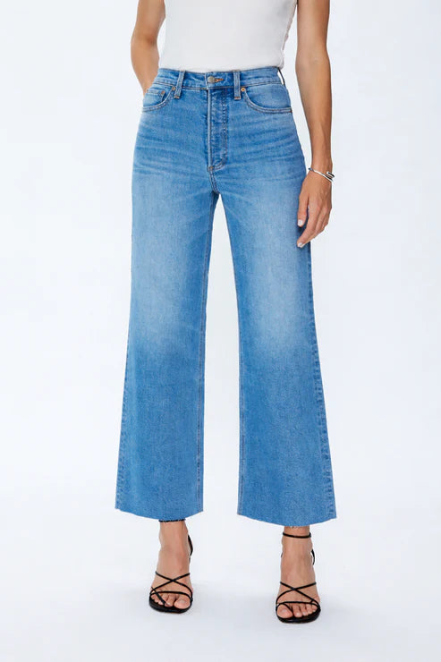 Lana Crop High Rise Ultra Wide Leg Wild Heart