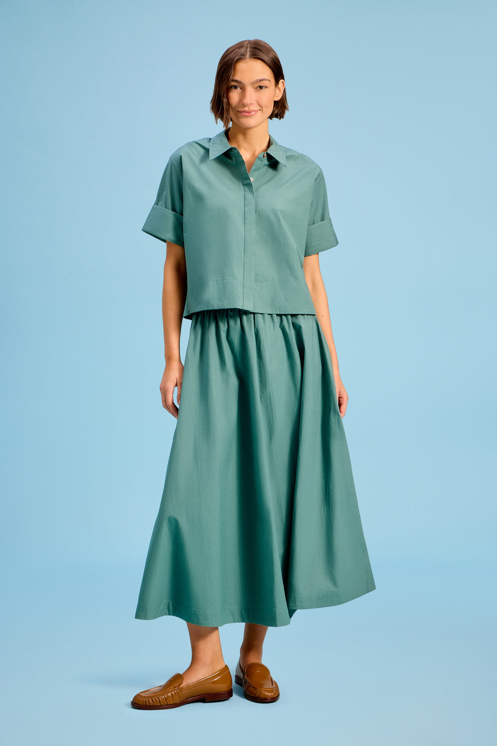Pavilion Skirt Sage Brush