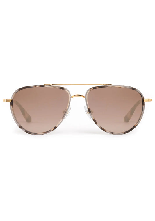 Coleman 24K Matte Black & Matte Sunday Tortoise Mirrored