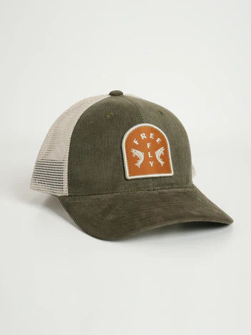 Doubled Up Trucker Hat Smokey Olive