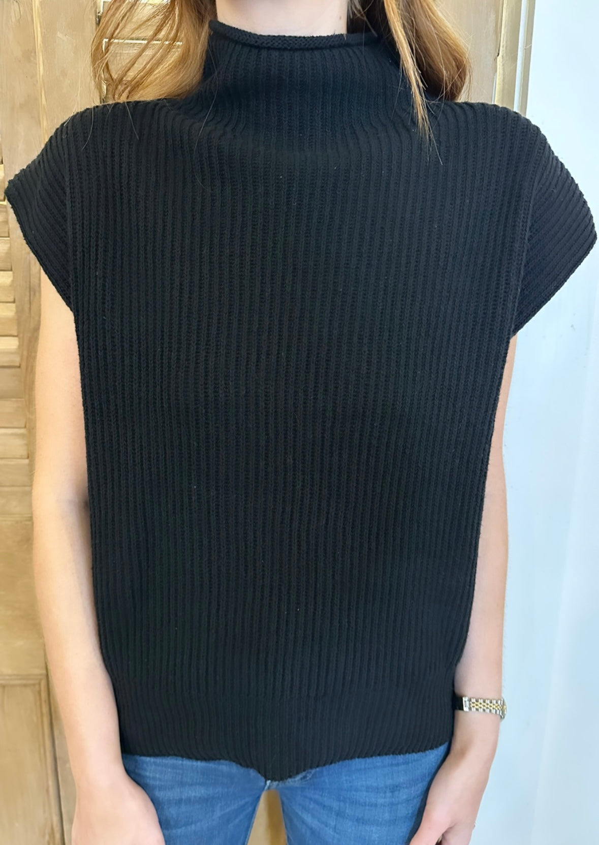 Sweater Vest Black