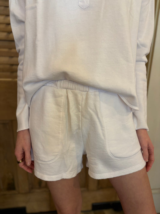 Apollo Terry Shorts White