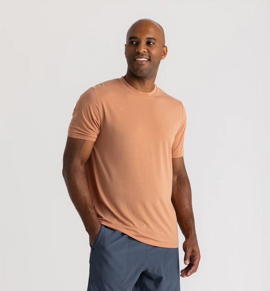 Men's Elevate Lightweight Tee Canyon Clay