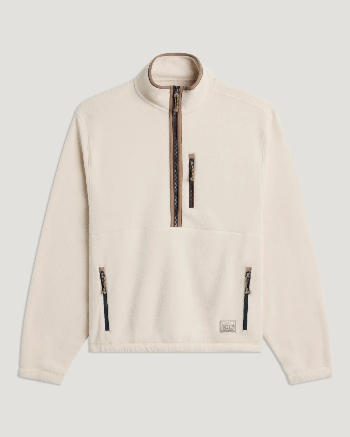 Men's Ashridge Fleece Half Zip French Oak