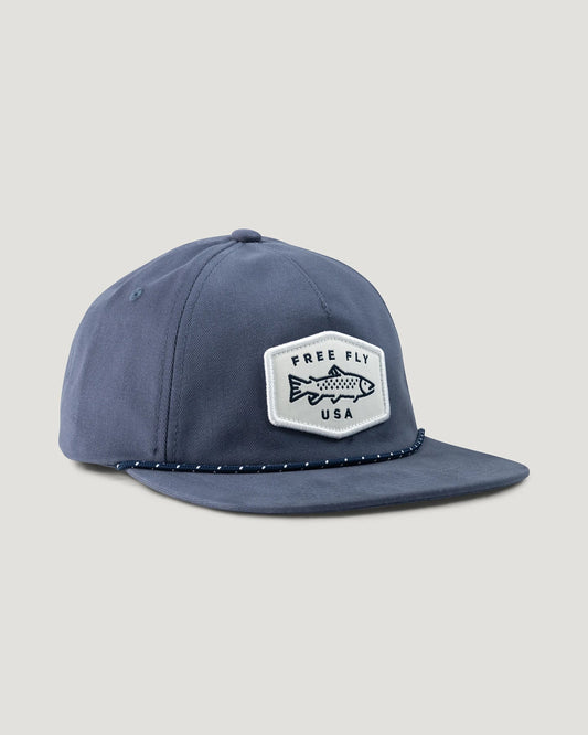 Freshwater Flat Brim Hat Chestnut
