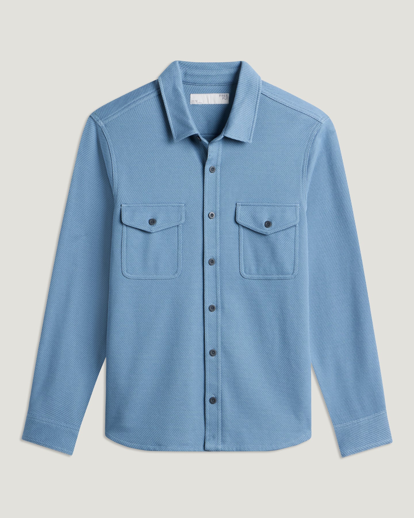 Men's Gallatin Overshirt Pacific Blue Twill