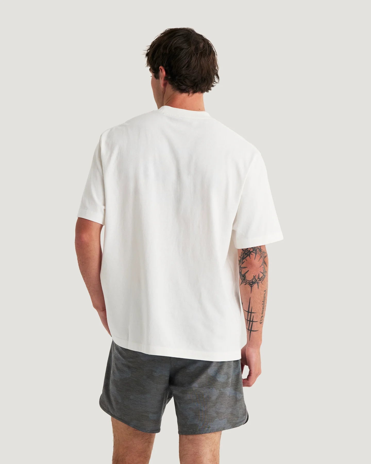 Men's Heavyweight Cotton Relaxed Tee Bone