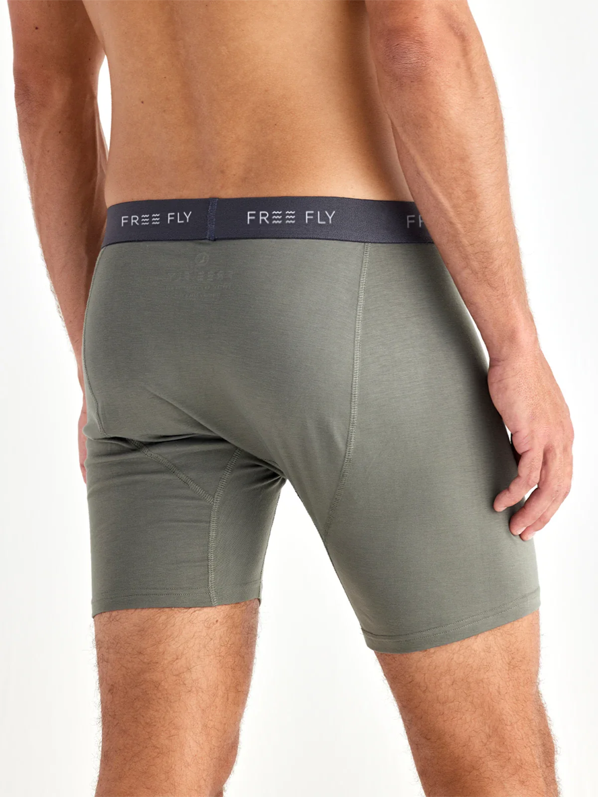 Men's Bamboo Motion Boxer Brief Fatigue