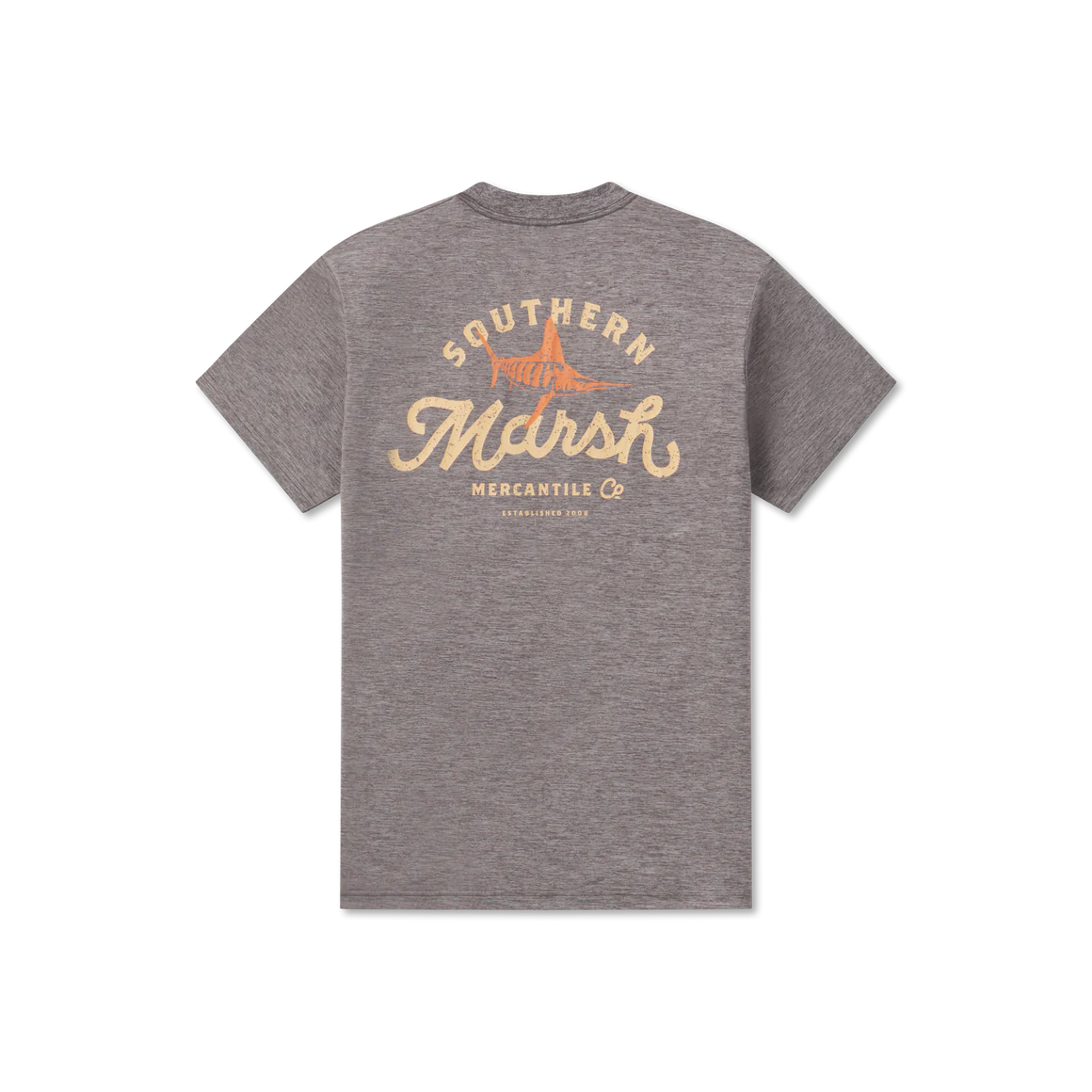 FIELDTEC Heathered Tee Marlin Midnight Gray