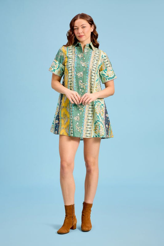 Dock Dress Paisley Ribbon