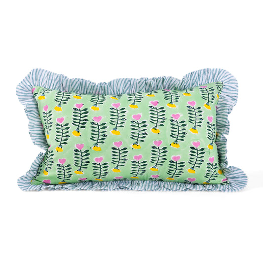 Ruffle Lumbar Pillow Julep