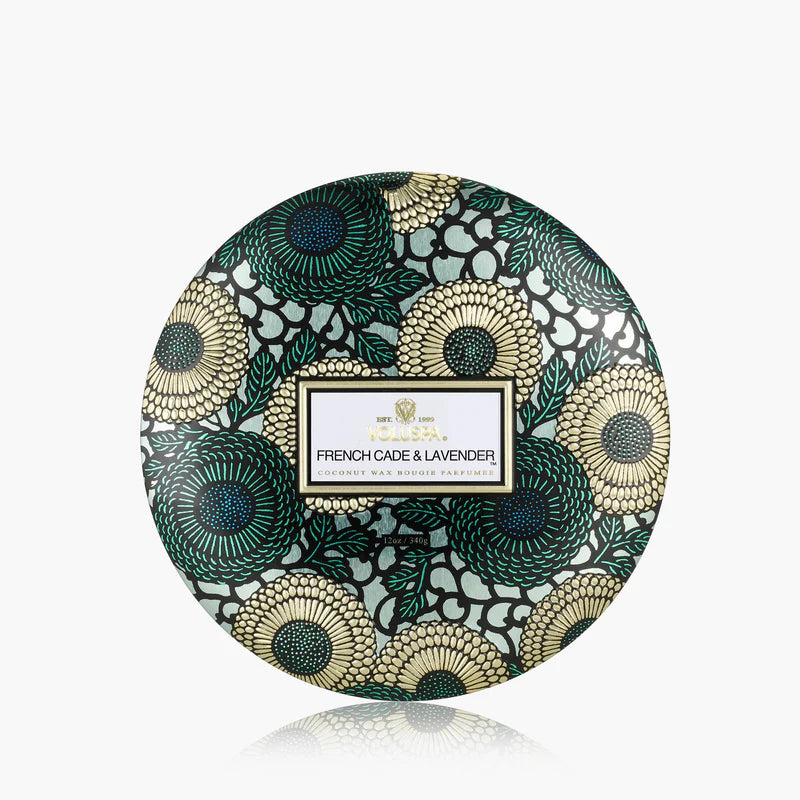 French Cade & Lavender 3W Tin