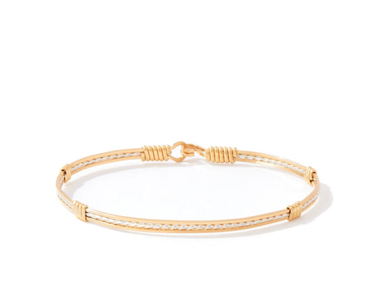 Sweetheart Bracelet Gold & Sterling Silver