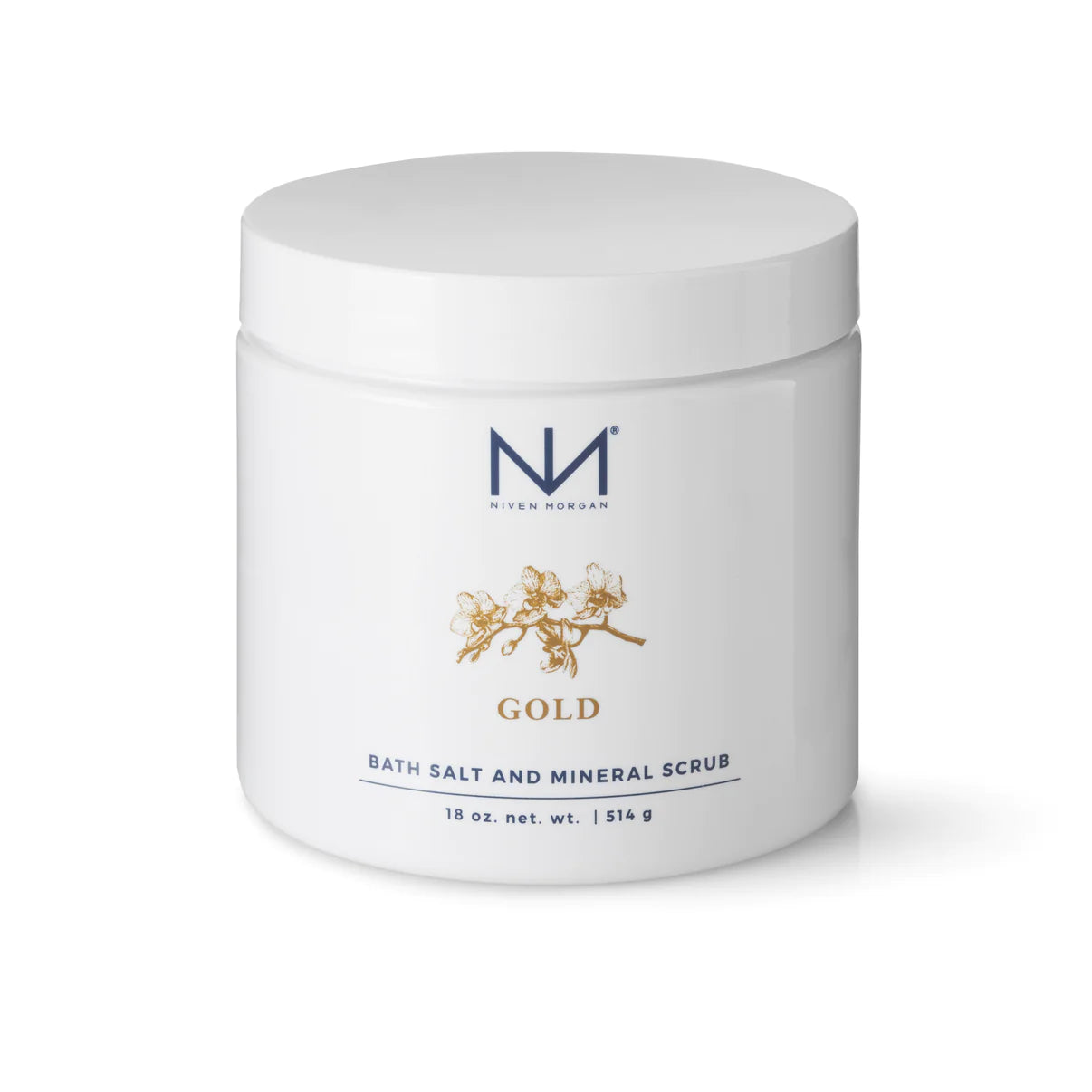 18oz Gold Bath Salt & Min Scrub