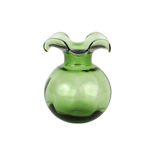 Hibiscus Dark Green Bud Vase