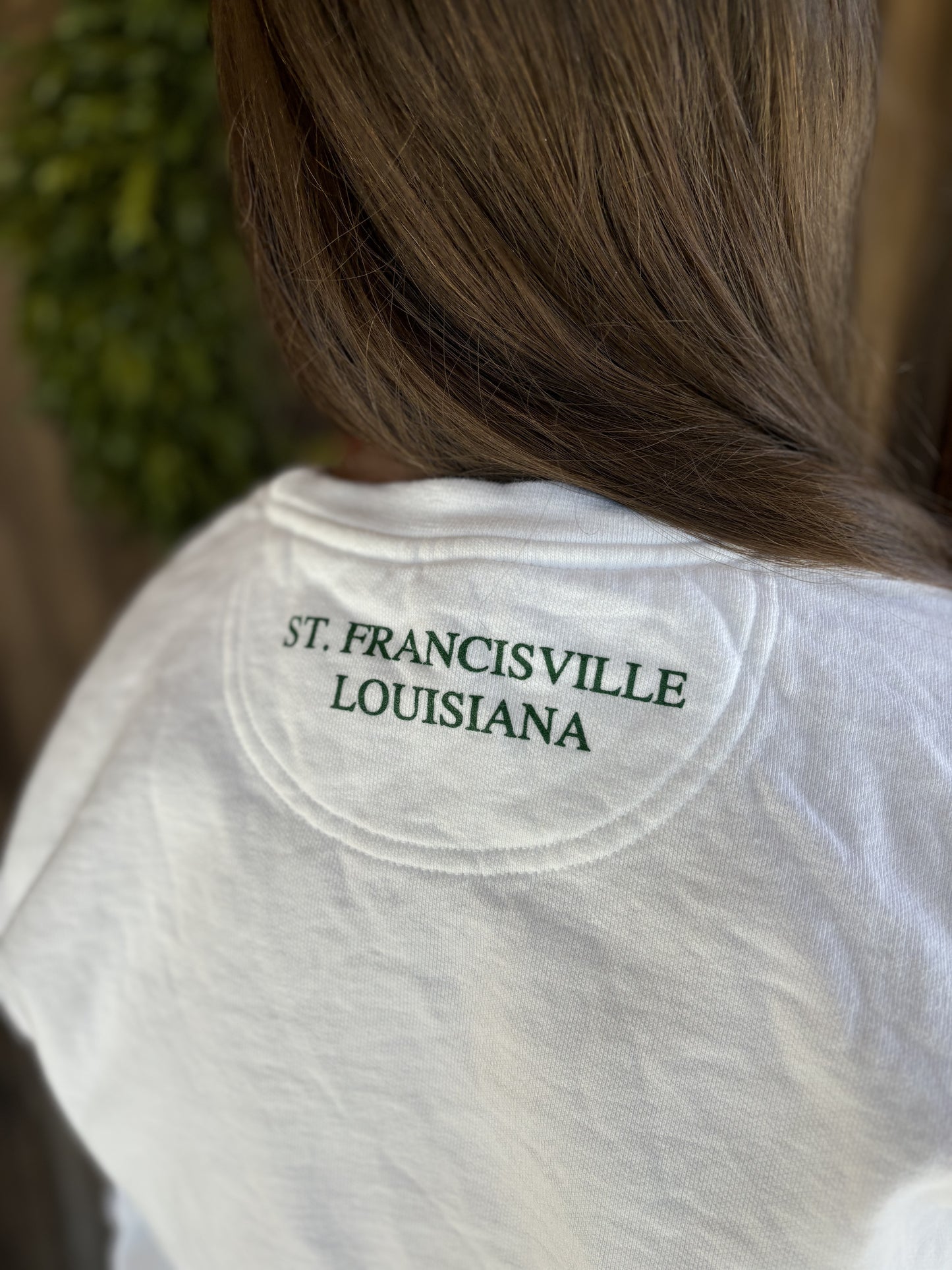 SH BUILDING SWEATSHIRT WHITE