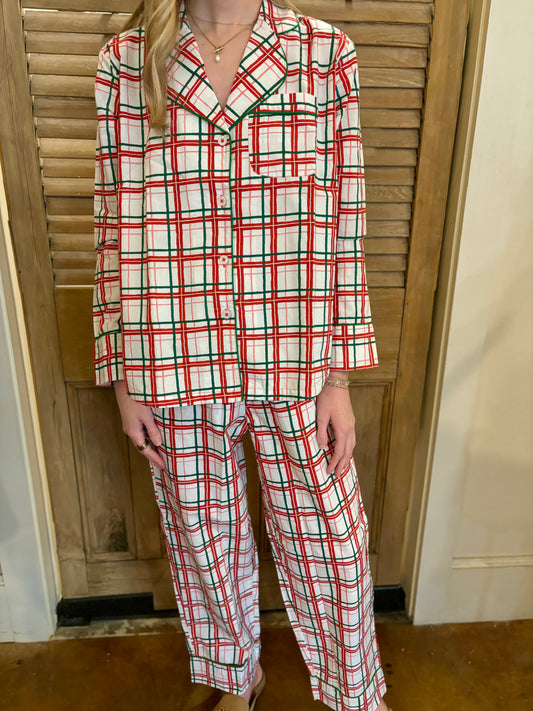 Deck the Halls LS Pajama Set